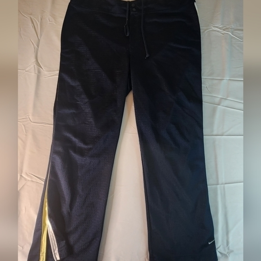 VINTAGE Nike Womens Track‎ Pants Size XL Grey Tag Y2K P180.